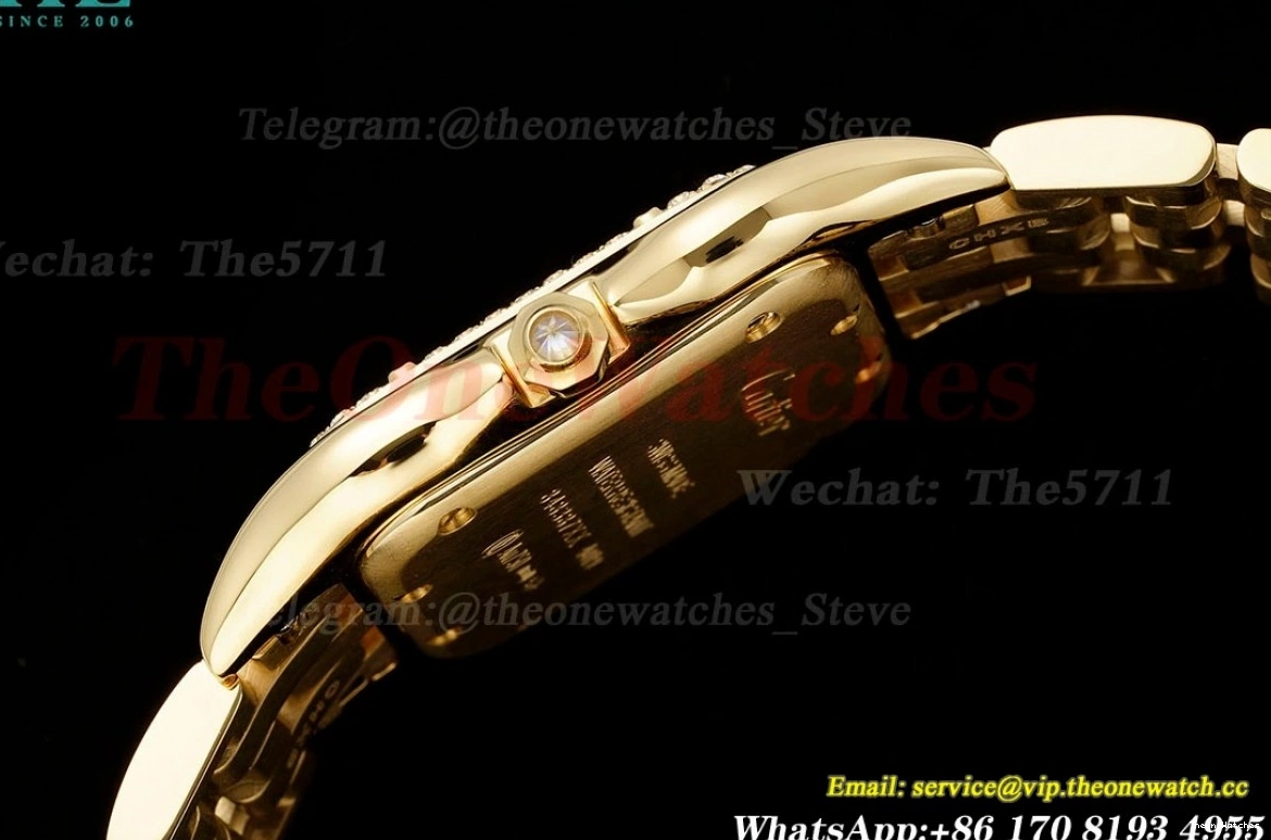 27mm Panthere YG Dial De Mop Secrete AF Quartz Dia YG Ladies 0101